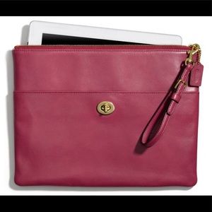 Coach Legacy iPad Clutch in Leather